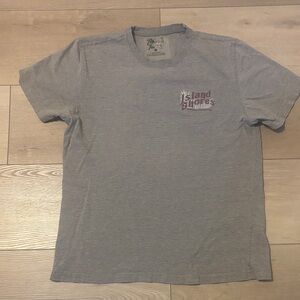 Island Shores Gray Short Sleeve Men's Tee